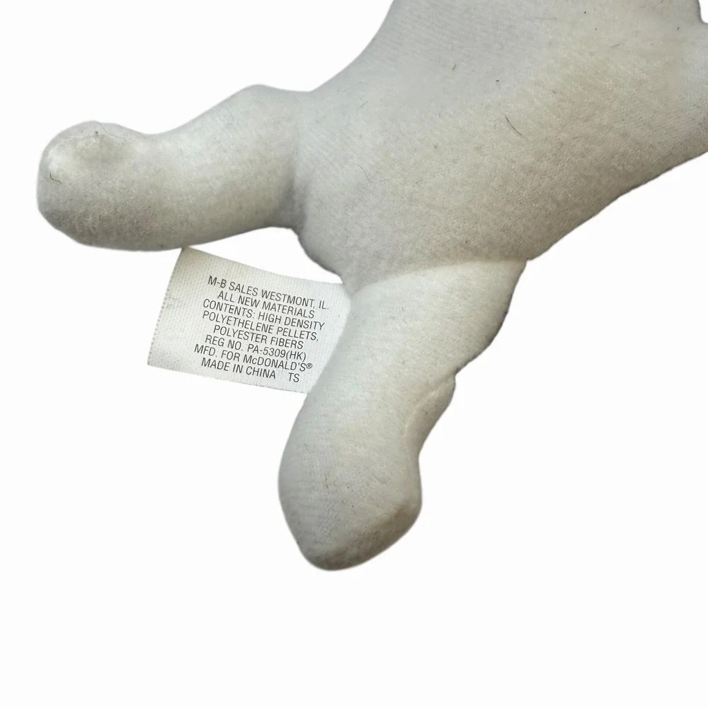 1993 Ty Teenie Beanie Babies‎ 'Nook The Husky McDonald's Happy Meal Toy